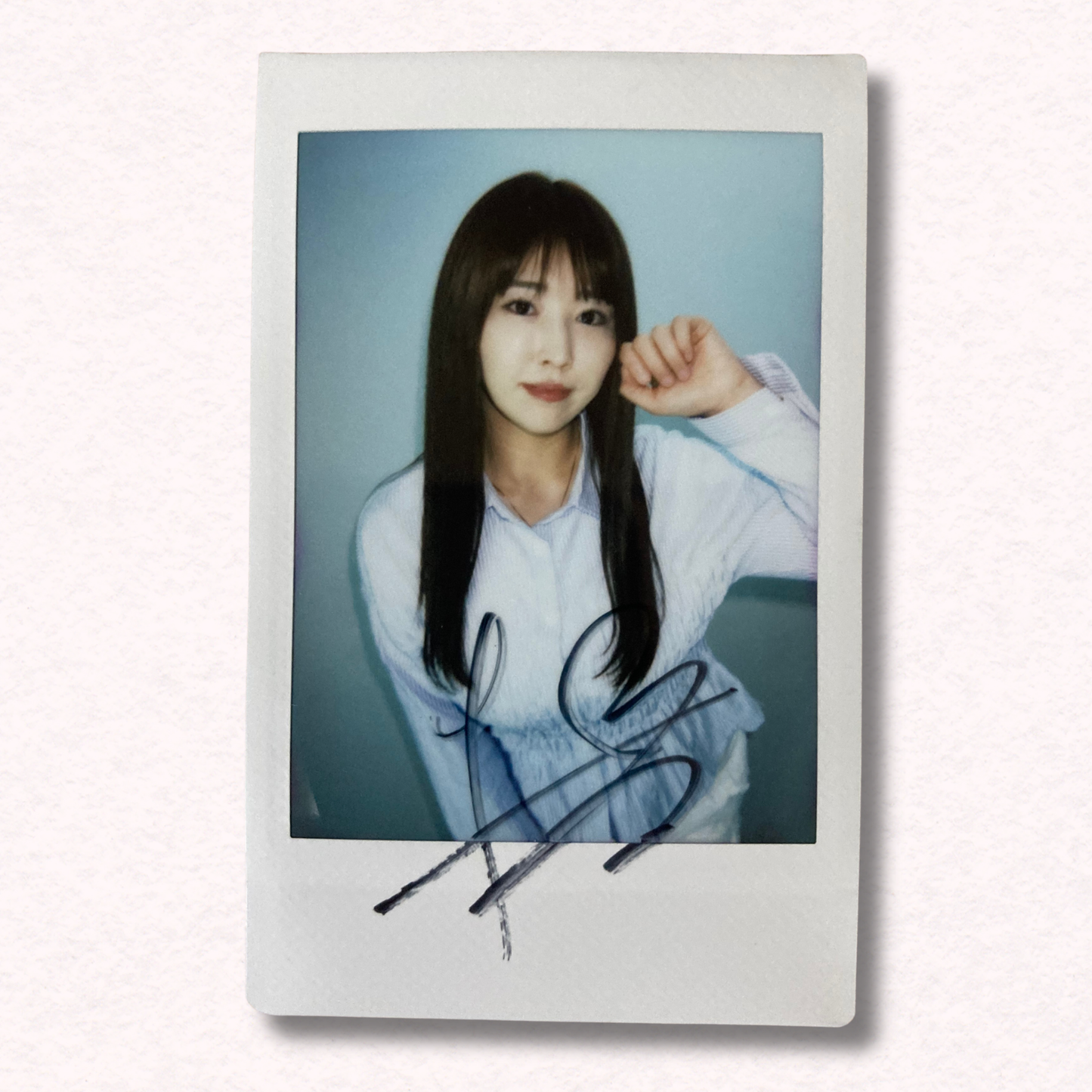 Nanami Matsumoto Cheki Instax Polaroid Photo Autographed Signed Authentic Japan