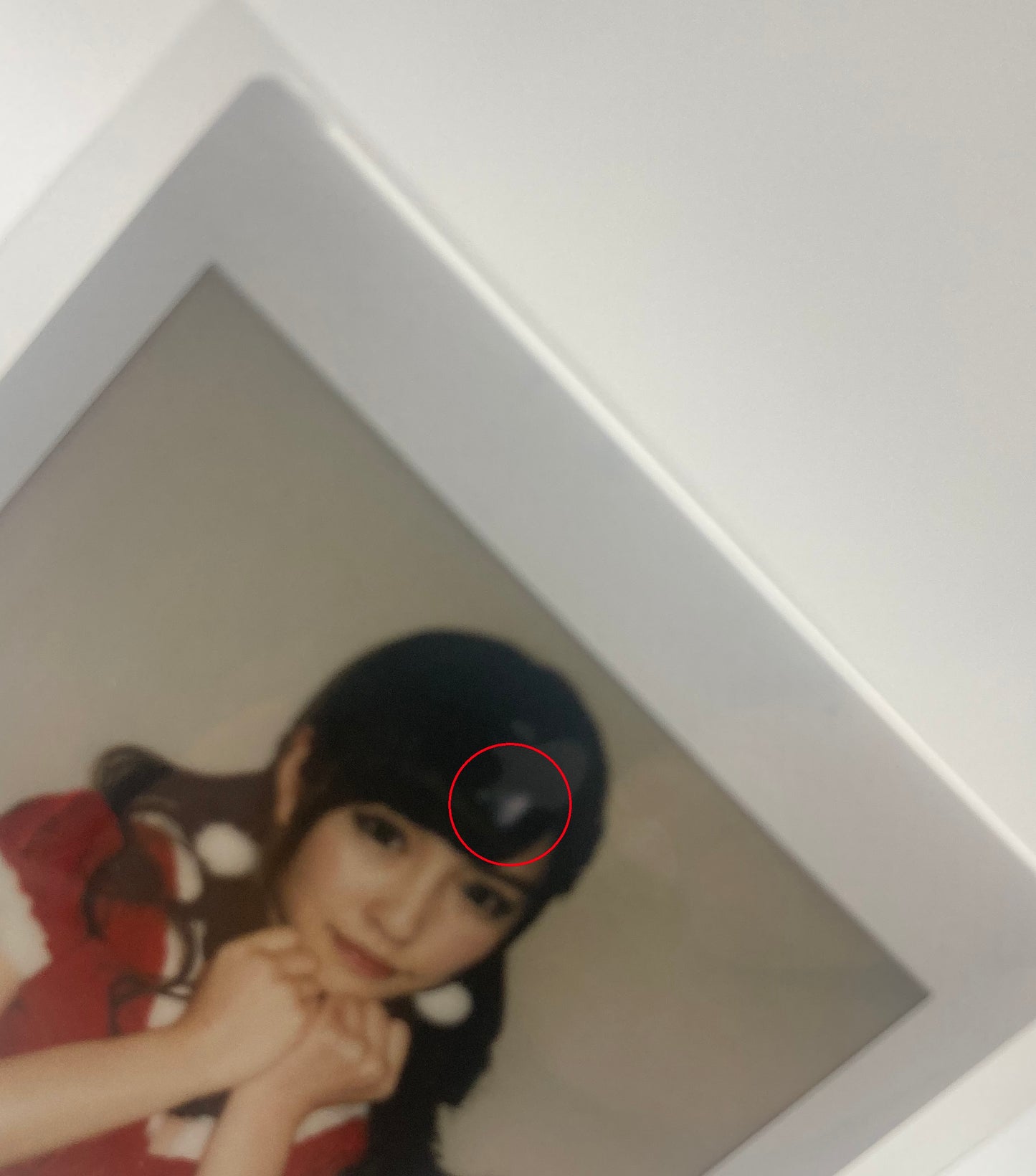 Arina Arata Cheki Instax Polaroid Photo Autographed Signed Authentic Japan