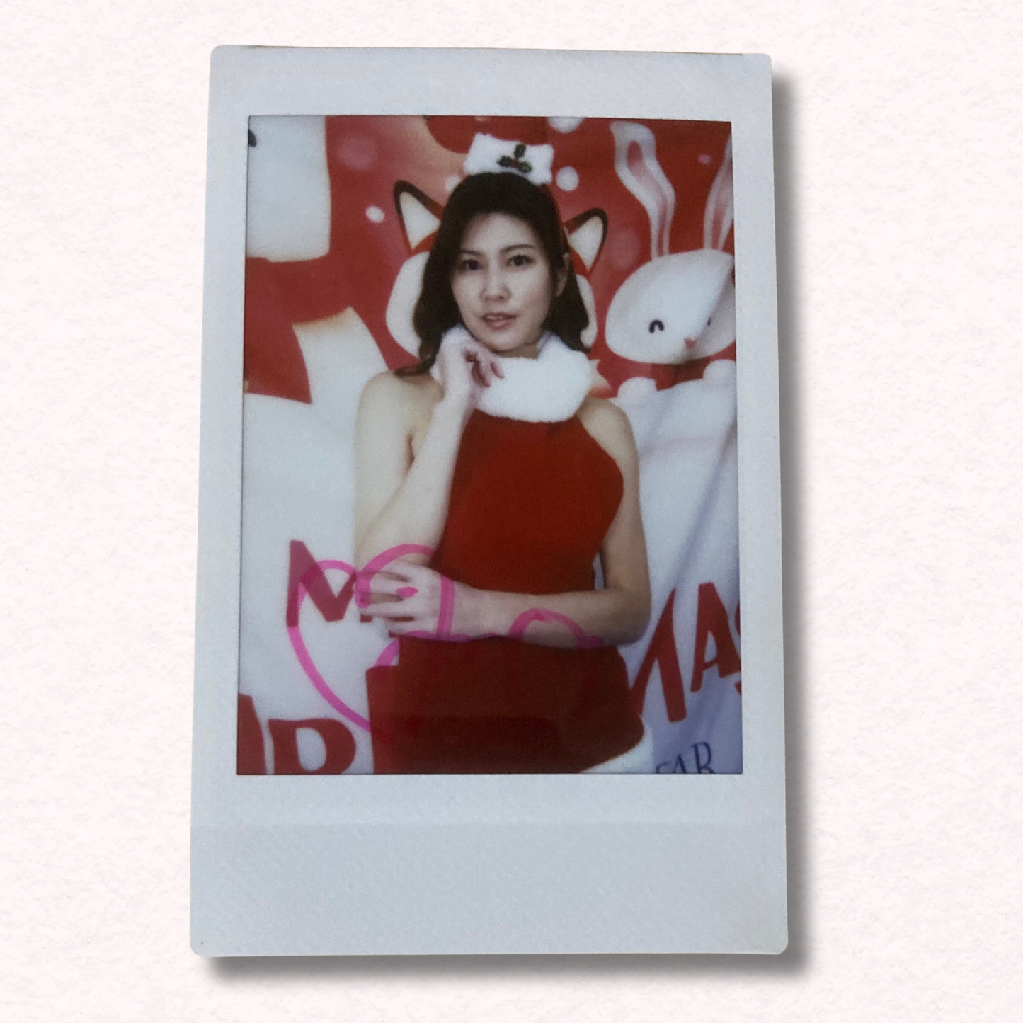 Suzume Mino Cheki Instax Polaroid Photo Autographed Signed Authentic Japan