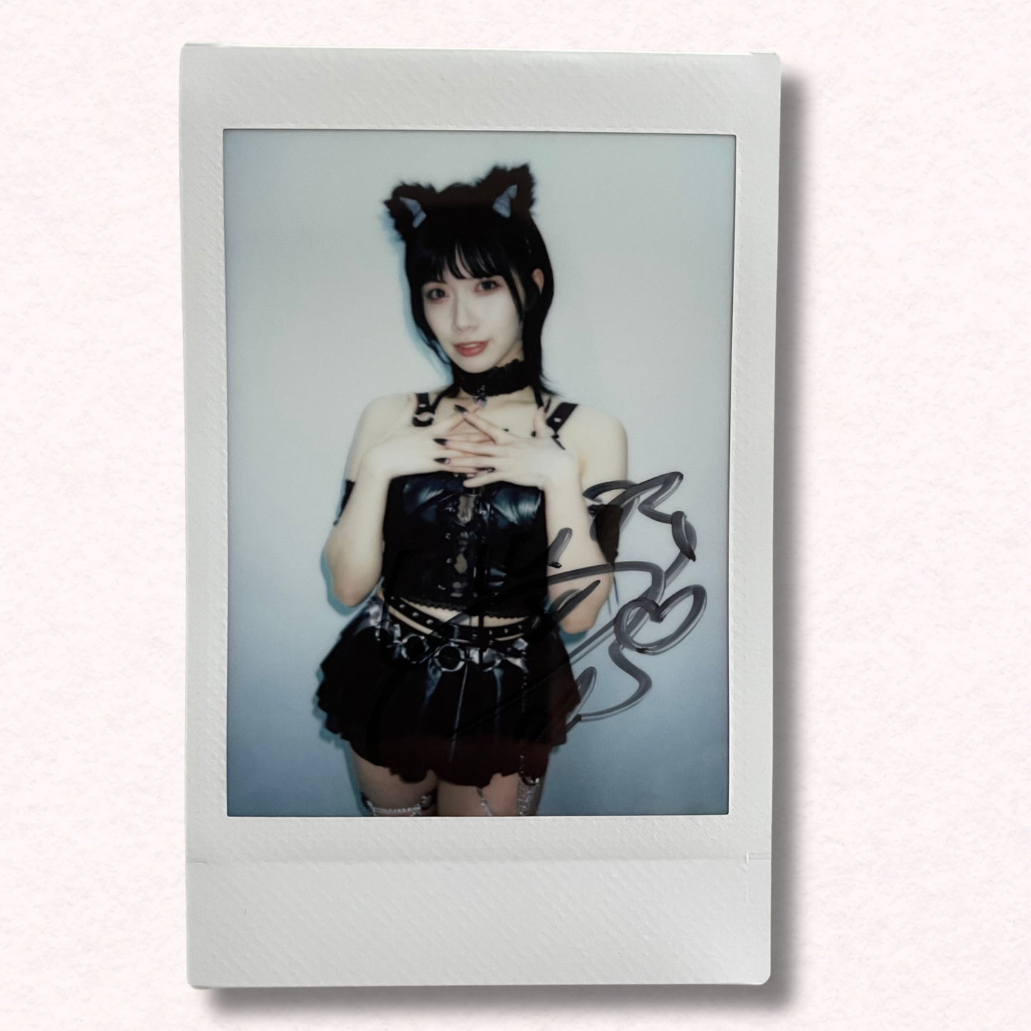 Nozomi Ishihara Cheki Instax Polaroid Photo Autographed Signed Authentic Japan