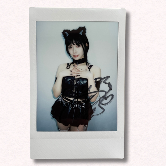 Nozomi Ishihara Cheki Instax Polaroid Photo Autographed Signed Authentic Japan